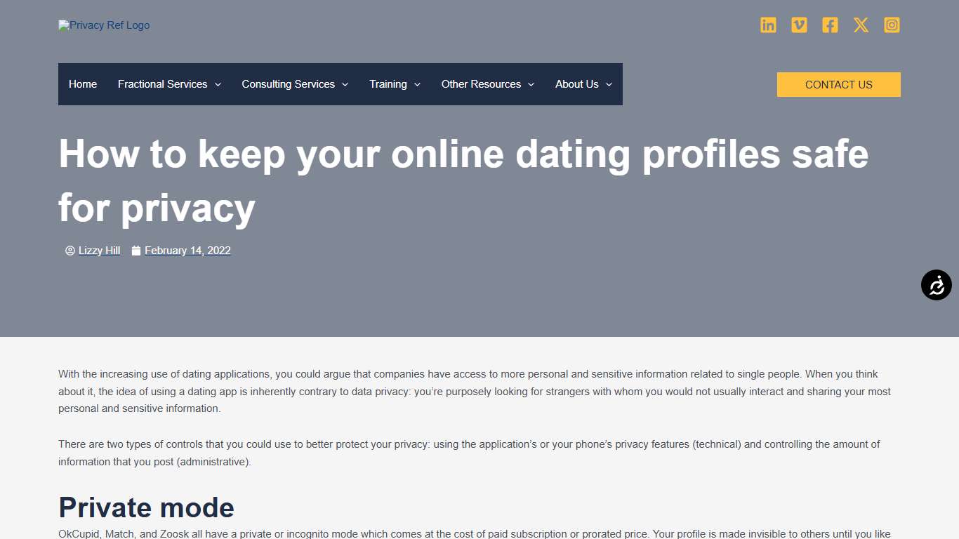 How to keep your online dating profiles safe for privacy - Privacy Ref